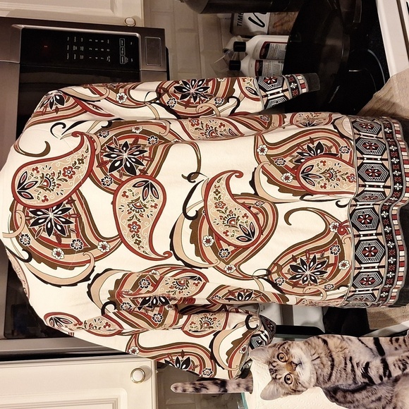 E womens Alfred Dunner stretch 3/4 sleeve plus size top 1X - Picture 2 of 4